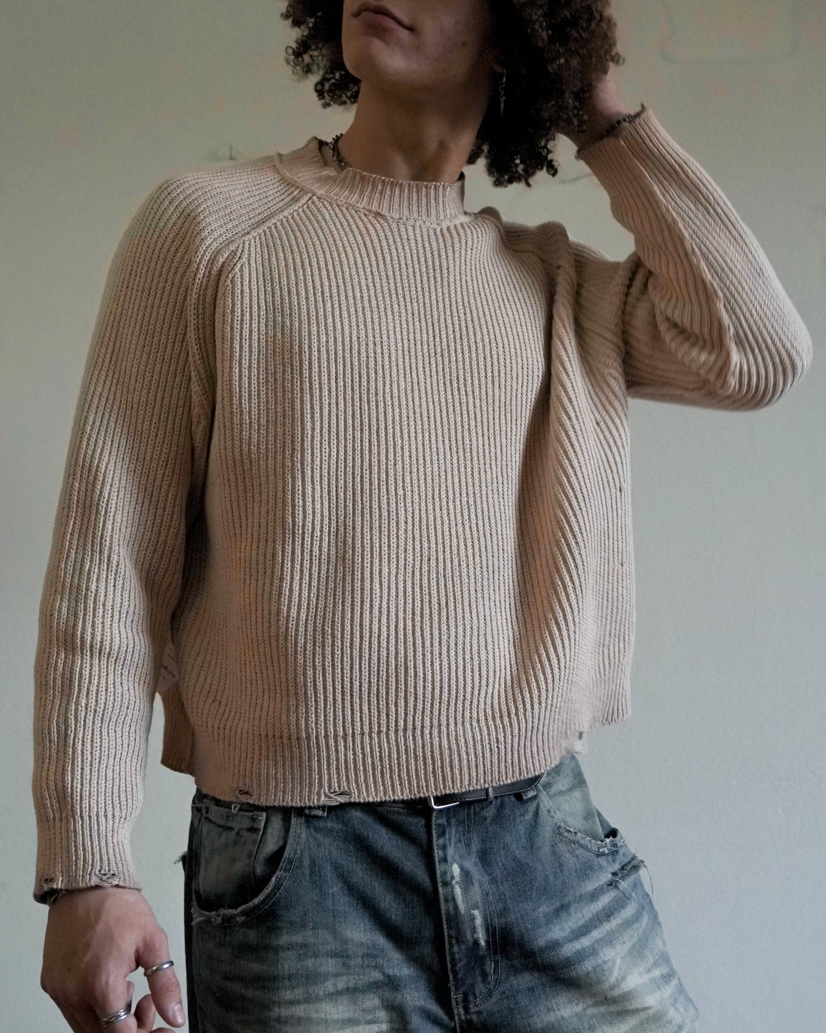 TEENAGE RIOT REVERSIBLE KNIT - WRONGSOCIETY