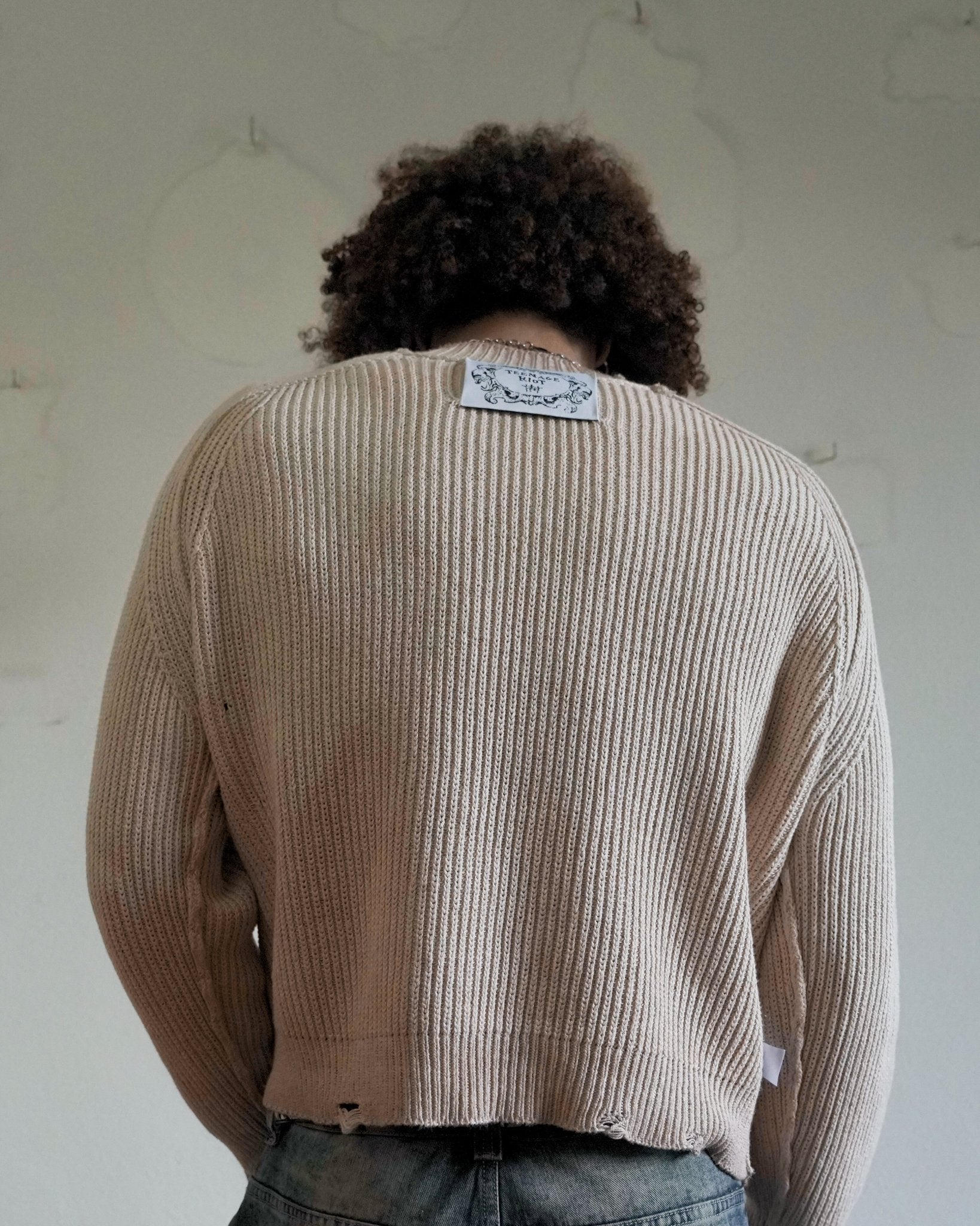 TEENAGE RIOT REVERSIBLE KNIT - WRONGSOCIETY